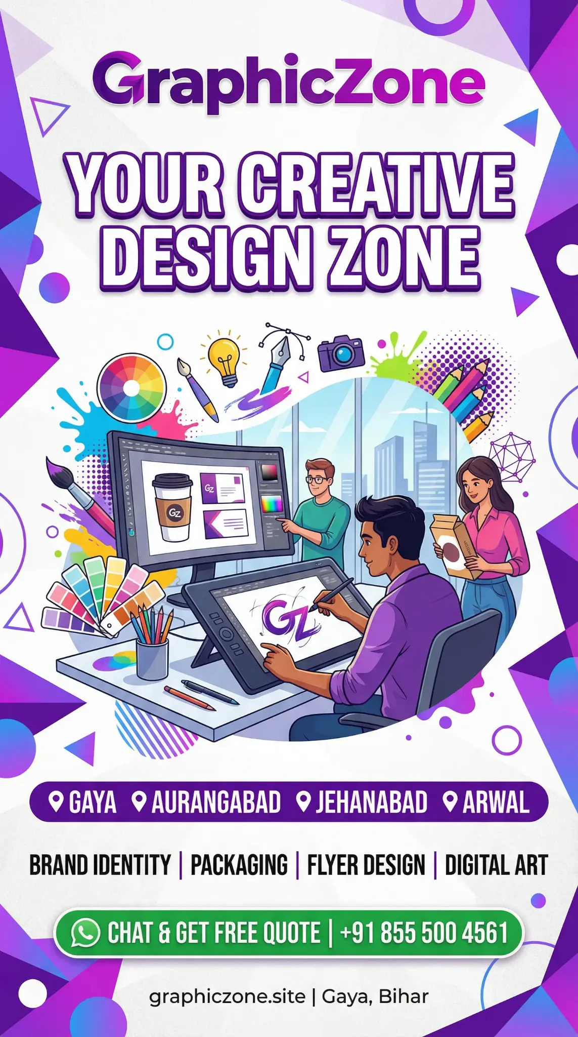 GraphicZone Professional Design Banner